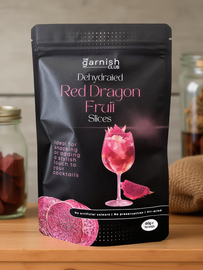 The Garnish Club Dehydrated Red Dragon Fruit Slices - Image 1