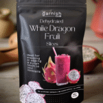 The Garnish Club Premium Dehydrated White Dragon Fruit Cocktail Garnish Slices