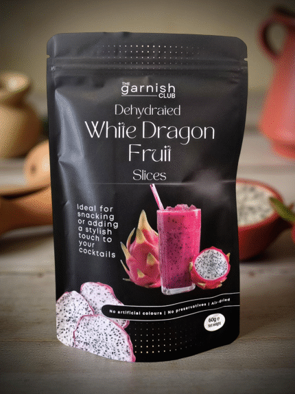 The Garnish Club Dehydrated White Dragon Fruit Slices