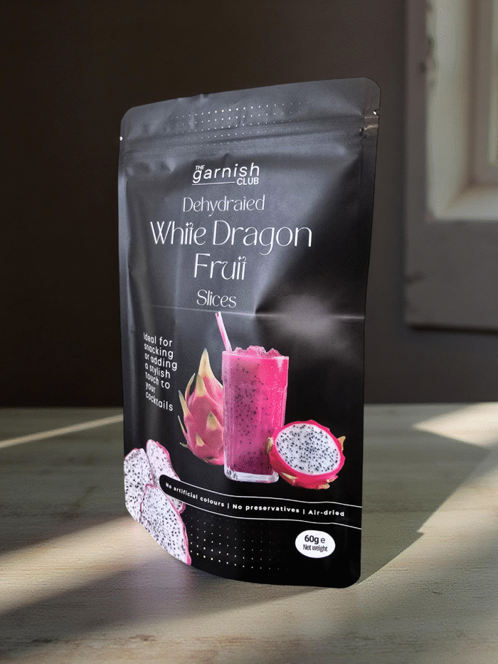 The Garnish Club Dehydrated White Dragon Fruit Slices - Image 4
