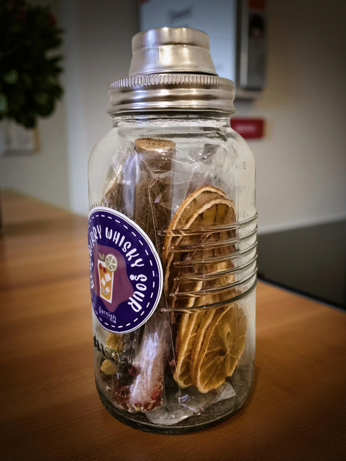 Blueberry Whisky Sour Cocktail Shaker Kit - Image 8